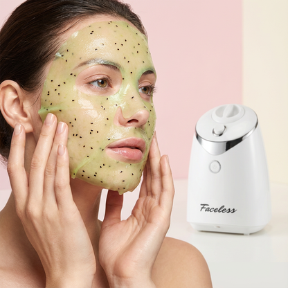 Maquina de mascarillas faciales frutales | Tu mascarilla natural en 5 minutos